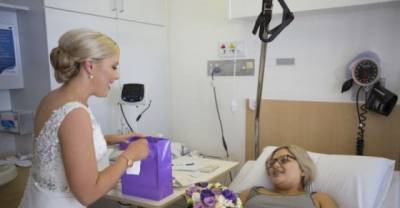 A Bridesmaid Went Into Labor Early, So The Bride Brought The Wedding To Her