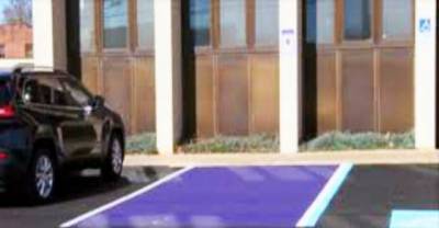 Have You Seen These Parking Spots That Are Painted Purple? THIS Is What It Means..