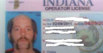 Man Shaved His Head Half To Get Perfect Picture For Driving License