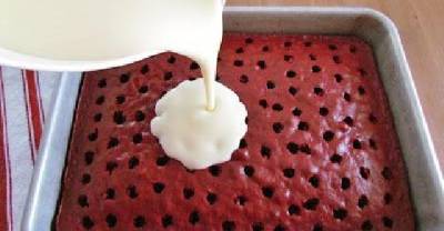She Poked Holes In This Cake For The Smartest Reason Ever!
