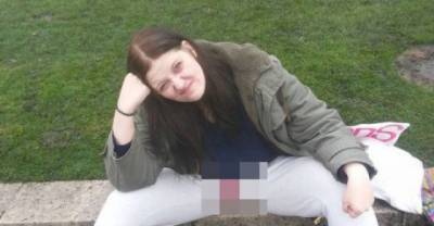 This Woman Protested Against The &ldquo;Tampon Tax&rdquo; By Free-Bleeding Outside Parliament