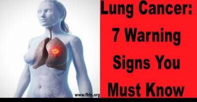 7 Early Signs Of Lung Cancer You Must Watch Out For