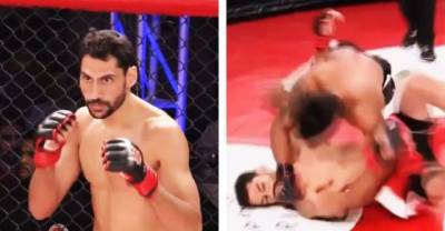 Cocky MMA Fighter Gets Knocked Out Cold in 9 Seconds