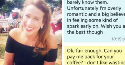 Jerk Demands His Money Back From First Date After Girl Rejects Second One