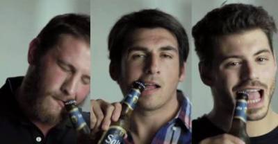 These Rugby Players Replaced Missing Teeth With Bottle Openers!