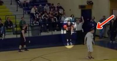Touching Moment In A High School Basketball Game As Opposing Team Gives This Disabled Teen A Chance To Score