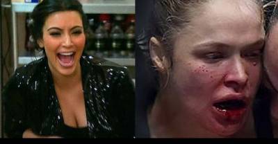 Kim Kardashian To Ronda Rousey: &ldquo;Don&rsquo;t Talk About Me... YOU&rsquo;RE The One Who Got Your A** Kicked!&rdquo;