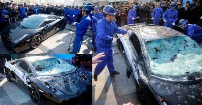 15 Rich People Destroying Their Very Expensive Things