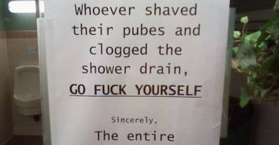 Terrible Bathroom Signs That Make You Wonder What Kind Of Chimp With A Case Of Irritable Bowel Syndrome Caused It