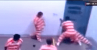 Child Molester Caught On Prison Video Getting His A$$ Kicked By Inmates