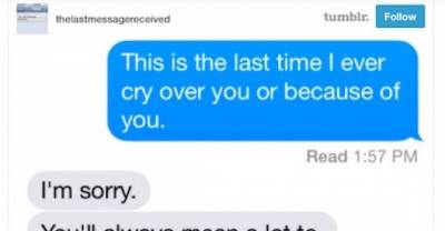 This Tumblr Shares The Last Messages People Ever Sent