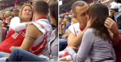 Guy Get's Slapped By His Girlfriend So To Get Back At Her He Makes Out With Her Friend RIGHT IN FRONT OF HER!