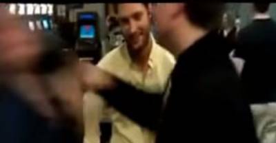 Girl Punches A Guy, The Guy Punches Back, He Gets Arrested!