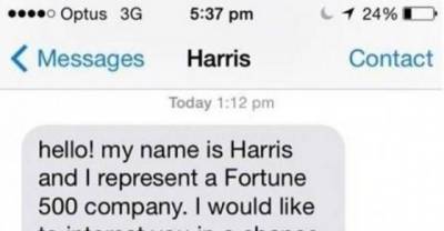 This Guy Tried To Scam Someone Via Text MessageBut What Happened Next Is Too Amazing