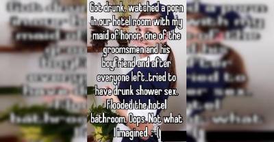 21 People Confess What Really Happened On Their Wedding Night