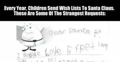 12 Adorably Weird Christmas Wish Lists From Kids