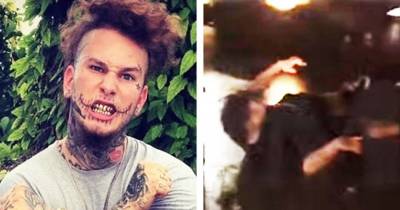 Rapper "Stitches" Gets Knocked Out After Running Up On The Games Entourage