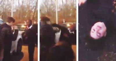 Bully Gets Knocked Out After Class For Using Racist Remark In School