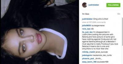 Justin Bieber's Random Instagram Crush!