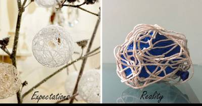 I Tried To Make Handcrafted Christmas Decorations... And Failed
