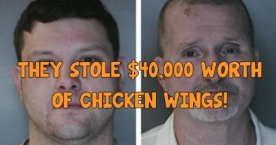 Father And Son Steal $40,000 Worth Of Chicken Wings