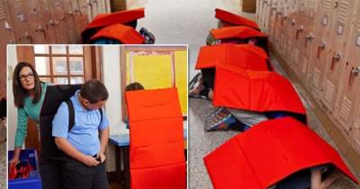 Now You Can Buy A Bulletproof Blanket Specifically Made For Kids To Use In The Even Of A School Shooting