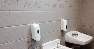 15 Things You Will Only Find In Your School's Bathroom