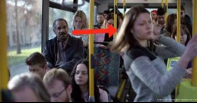 This Woman Doesn't Want To Sit Next To Him. Seconds Later He Is Blown Away When He Finds Out Why.
