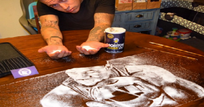 This Guy Makes Incredible Portraits Out Of Salt And It's Seriously Impressive