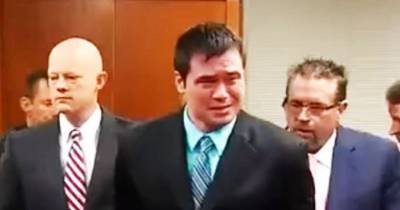 Rapist Cop Cries After Being Sentenced To 30 Years In Prison