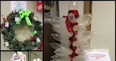 Hospital Christmas Decorations That Show Medical Staff Are The Most Creative People Ever