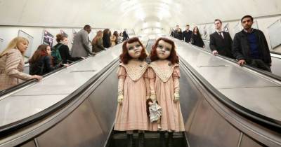 These Life-Size Dolls Just Terrified Everyone On The London Subway