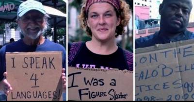 Homeless People Each Share One Thing About Themselves That Will Surprise You!