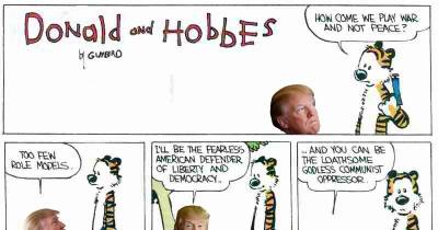 People Are Putting Trump's Face In 'Calvin & Hobbes' Comics And It's GOLD