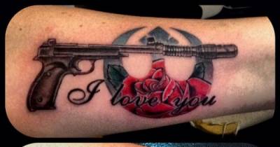 When Tattoos And Love Combine, That's Truly A&nbsp;Force&nbsp;To Be Reckoned. Here Come The Star Wars Tattoos