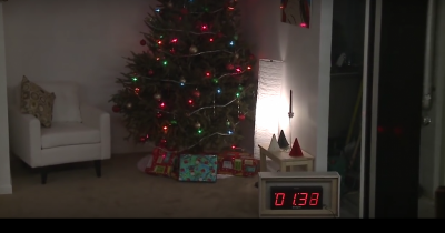 The Dangers Of A Dry Christmas Tree Left Unattended Could Potentially Be Deadly!