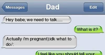 7 Weird Texts Girls Sent To Their Parents By Mistake