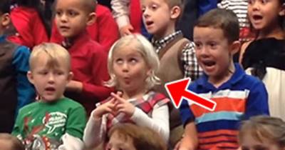 Watching This Little Girl Sign Her Parents During A Christmas Concert Will Be The Best 3 Minutes Of Your Day