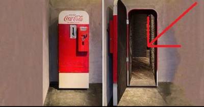 What Is Hidden Behind This Mysterious Coke Machine Will Leave You Stunned