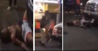 Drunk Loudmouth Bully Gets Slammed After Talking Trash