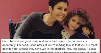 Mom Who Died Of Cancer Writes Beautifully Witty and Foul-Mouthed Letter