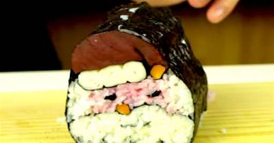 Watching Instructions For Making Santa Sushi Is Mesmerizing Even If It's Impossible.
