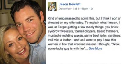 This Man Cheated On His Wife At Target So He Wrote An Amazing Confession On Facebook