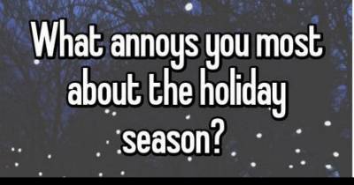 People Shared The Most Hilarious Reasons Why The Christmas Holiday Is Annoying