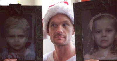 Neil Patrick Harris' Twins Win Christmas With Their Cuteness and "Haunted" Gift for Daddy