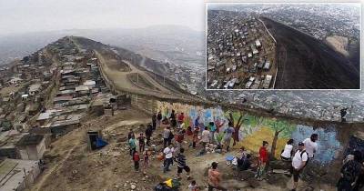 Controversial &lsquo;Wall Of Shame&rsquo; In Peru Separates The Rich From The Poor