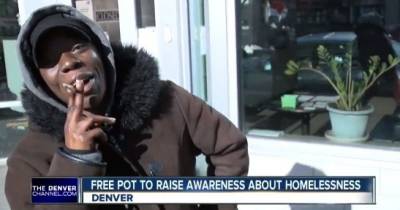 Homeless People Get Free Joints For The Holidays In Colorado