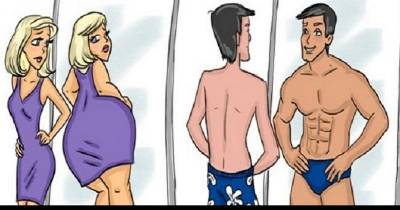 Illustration! Funny And Honest Comics About The Differences Between Genders