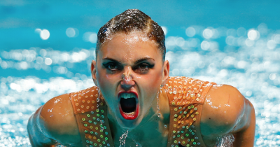 These Hilarious Faces Of Synchronized Swimmers Will Make You Roll On The Floor Laughing