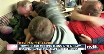 Town Hall Meeting In Indiana Gets Violent